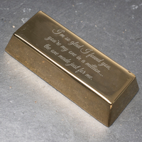 Personalised Gold Bar - Personal Message
