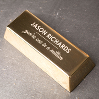 Personalised Gold Bar - You