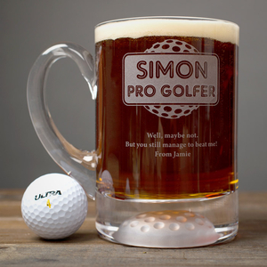 Personalised Golf Tankard - Pro Golfer