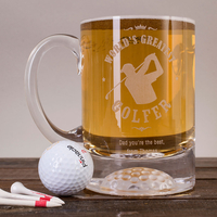 Personalised Golf Tankard - World