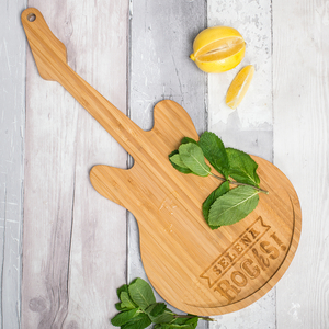 Personalised Guitar Chopping Board - Rocks