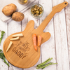 Personalised Guitar Chopping Board - World