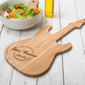 Personalised Guitar Chopping Board