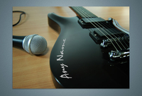 Personalised Guitar Print