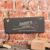 Personalised Hanging Slate Sign - Daddy