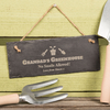 Personalised Hanging Slate Sign - Grandad