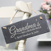 Personalised Hanging Slate Sign - Grandma