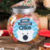 Personalised Haribo Sweet Jar - Christmas Bear