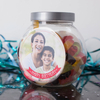 Personalised Haribo Sweet Jar - Happy Birthday Photo Upload