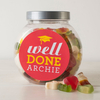 Personalised Haribo Sweet Jar - Well Done