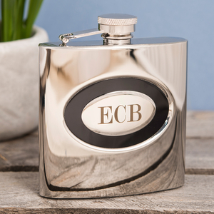 Personalised Harvey Makin Hip Flask