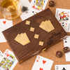Personalised Harvey Makin Wooden Games Set