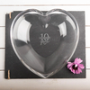 Personalised Heart Glass Bowl - 10 Years
