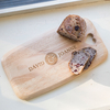 Personalised Heart Wooden Large Chopping Board - Couples