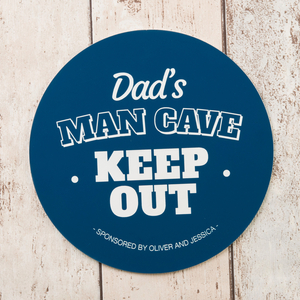 Personalised Heritage Blue Plaque - Dad