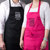 Personalised His & Hers Aprons - As Much As