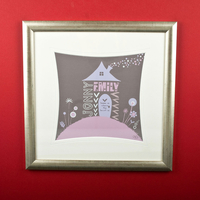 Personalised Home Sweet Home Frame