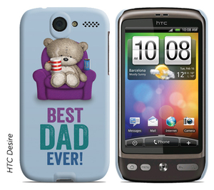 Personalised HTC Phone Cover - Hugs - He