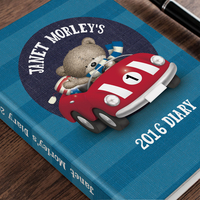 Personalised Hugs Diary 2015 - Car