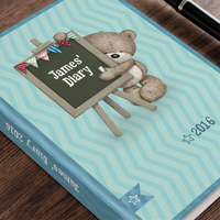 Personalised Hugs Diary 2015 - Chalkboard