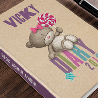 Personalised Hugs Diary 2015 - Lolly
