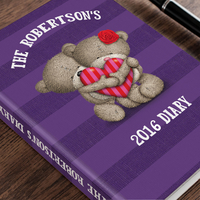 Personalised Hugs Diary 2015 - Love