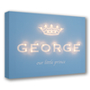 Personalised Illuminated Canvas - Our Little Prince