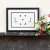 Personalised Initial Love Vintage Letter Frame
