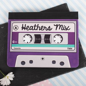 Personalised iPad Case - Cassette