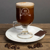 Personalised Irish Coffee Glass With Baileys Miniature - Established