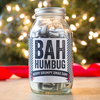 Personalised Jar Of Humbug Sweets - Bah Humbug