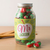 Personalised Jar Of Rosy Apple Sweets - Apple Swirls