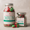 Personalised Jar Of Rosy Apple Sweets - Happy Mother