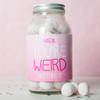 Personalised Jar Of Strawberry Bonbons - You