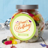 Personalised Jelly Beans Jar - Birthday Bean