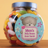 Personalised Jelly Beans Jar - Hugs - Mum