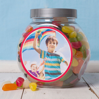 Personalised Jelly Beans Jar - Photo