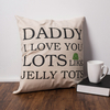 Personalised Jelly Tots Cushion