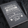Personalised Journal - Superhero Known As Dad
