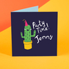 Personalised Katie Abey Card - Party Time