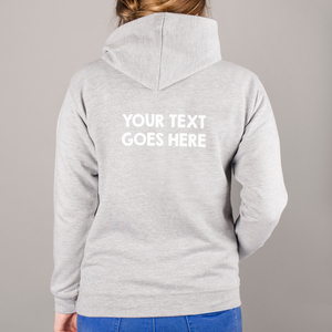 Personalised Kids Hoodie - Grey