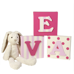 Personalised Large Letter Canvas
