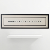 Personalised Large Vintage Letter Frame