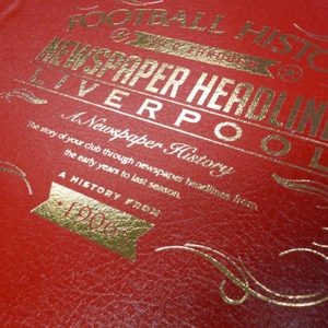 Personalised Liverpool Football Book