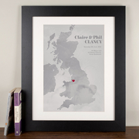 Personalised Location Print
