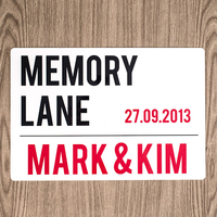 Personalised London Street Sign