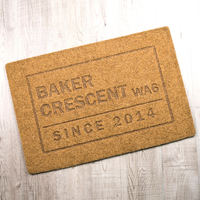 Personalised London Street Sign Outdoor Doormat