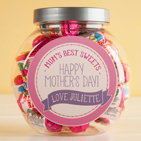 Personalised Love Hearts Jar - Happy Mother