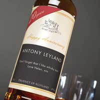 Personalised Malt Whisky - Anniversary