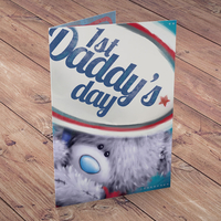 Personalised Me To You Card - First Daddy